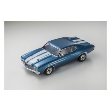 Kyosho Fazer VEi Chevy Chevelle SS 454 LS6 1970 FATHOM BLUE  RTR K.34053T2